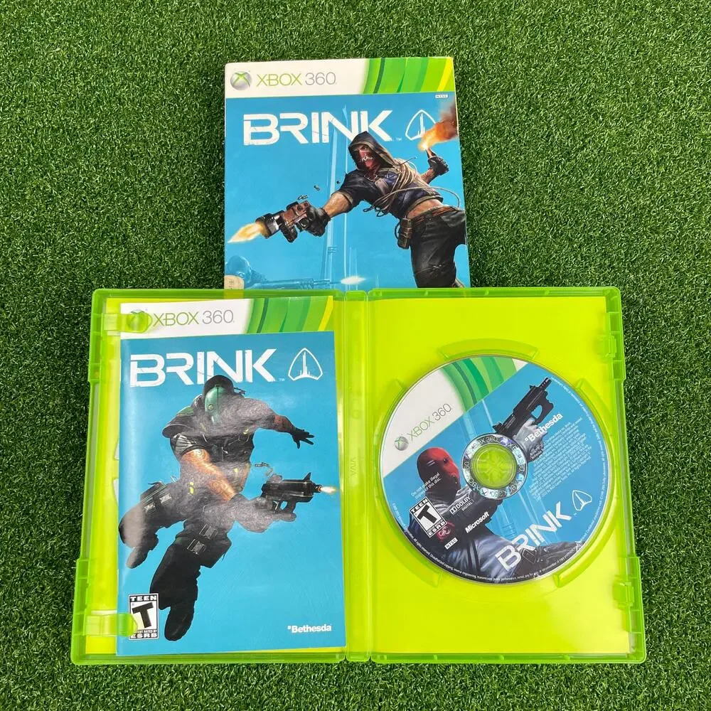 Brink (Microsoft Xbox 360, 2011) with Manual Tested Working